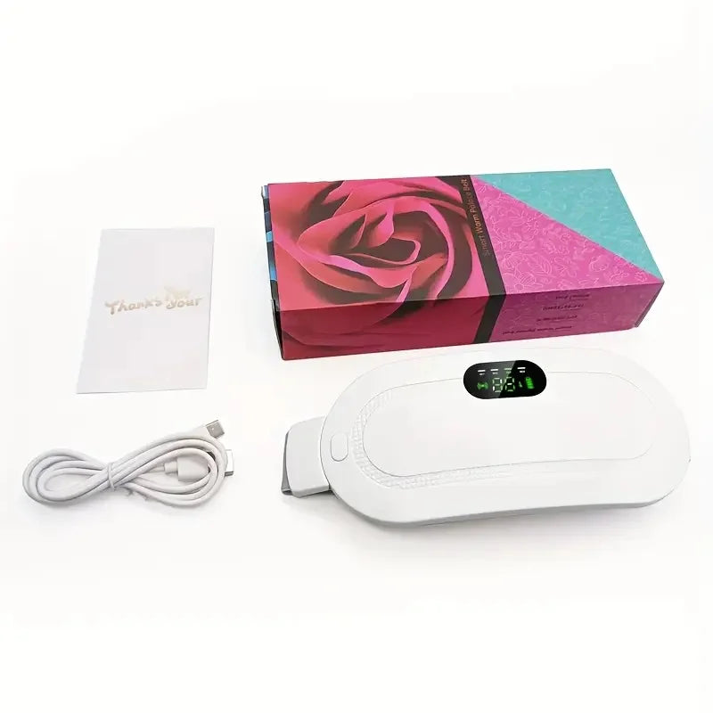 USB charging portable menstrual abdominal and waist heating massage pad, warm waist and abdomen electric heating waist belt
