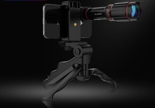 Ultra Crystal HD 32× Zoom Teleskop-Kameraobjektiv Set für Smartphones