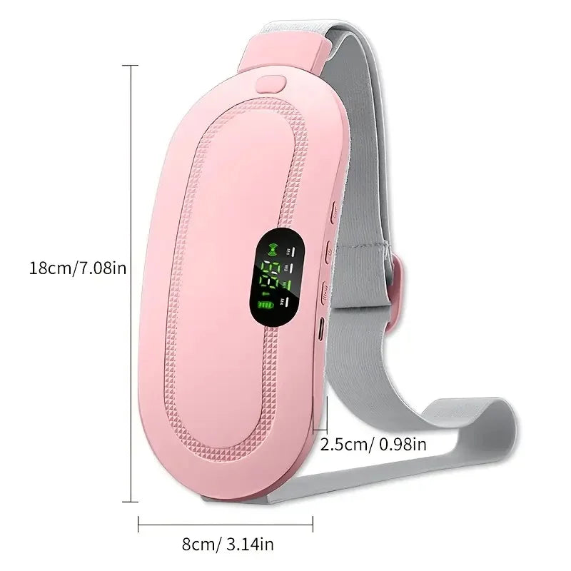 USB charging portable menstrual abdominal and waist heating massage pad, warm waist and abdomen electric heating waist belt