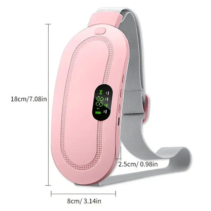 USB charging portable menstrual abdominal and waist heating massage pad, warm waist and abdomen electric heating waist belt