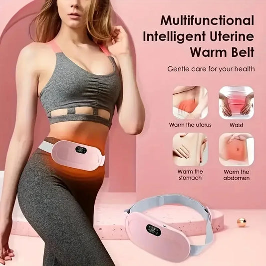 USB charging portable menstrual abdominal and waist heating massage pad, warm waist and abdomen electric heating waist belt